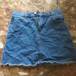 denim skirt