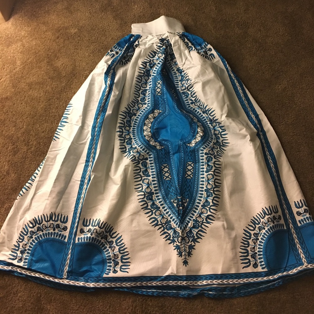 NEVER WORN: Dashiki maxi skirt