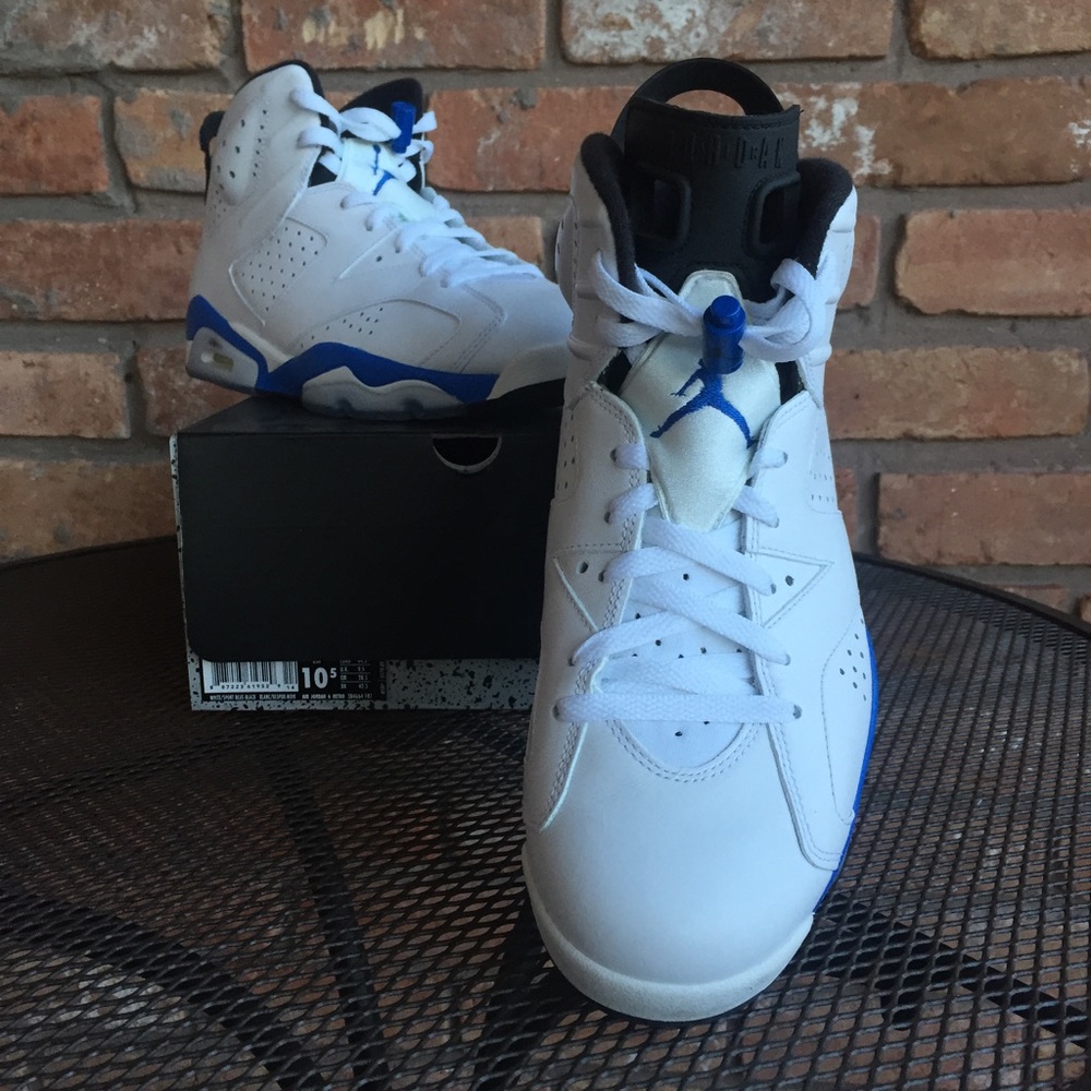 Jordan 6 sport blue