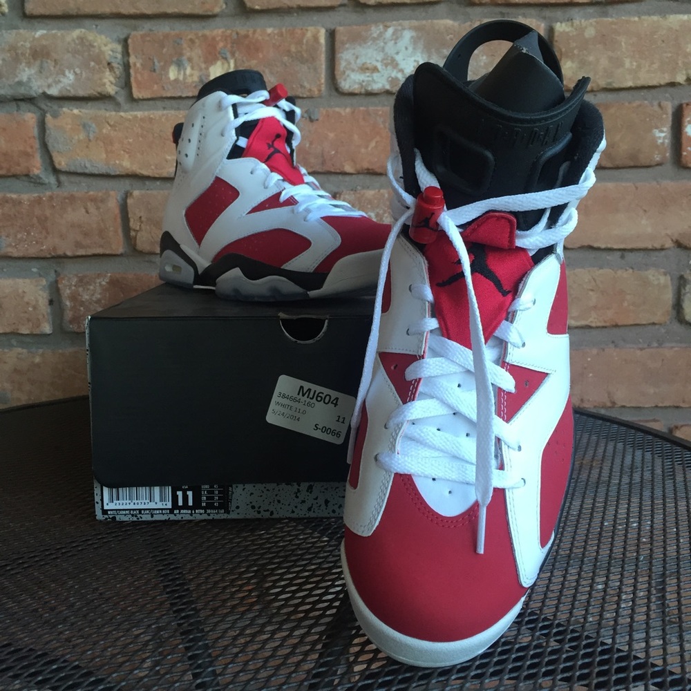 Jordan 6 carmine