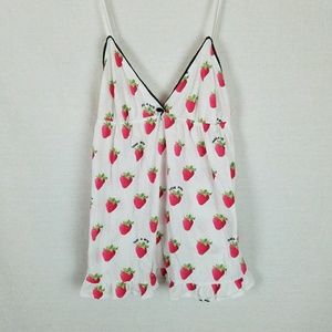 Victoria's Secret strawberry tank top