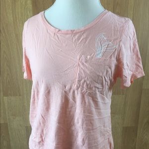 old navy mermaid tail pocket tee