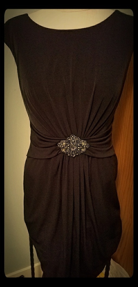 David Meister Navy Cocktail Dress, NWOT, sz 6
