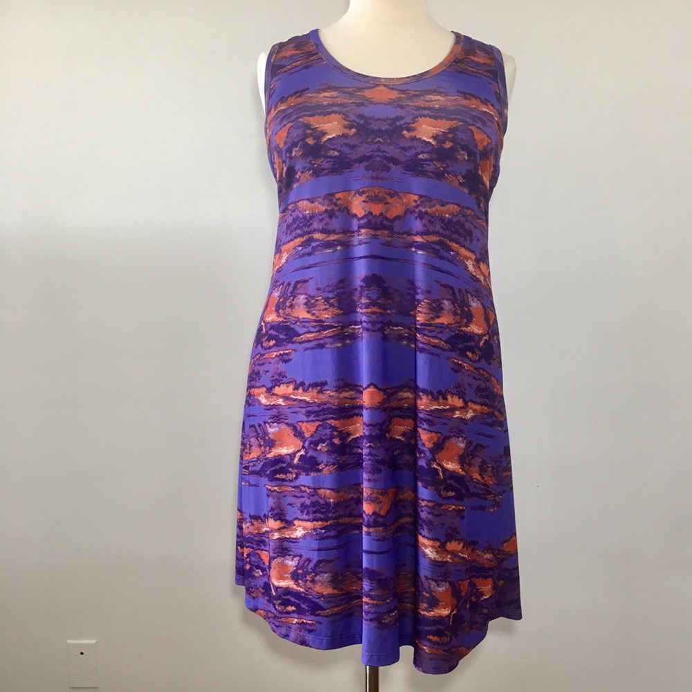 Sleeveless plus size dress - Jete 1X