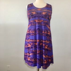 Sleeveless plus size dress - Jete 1X