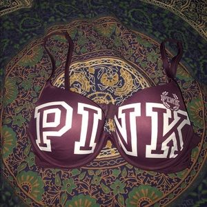PINK plum/purple bra size 32C