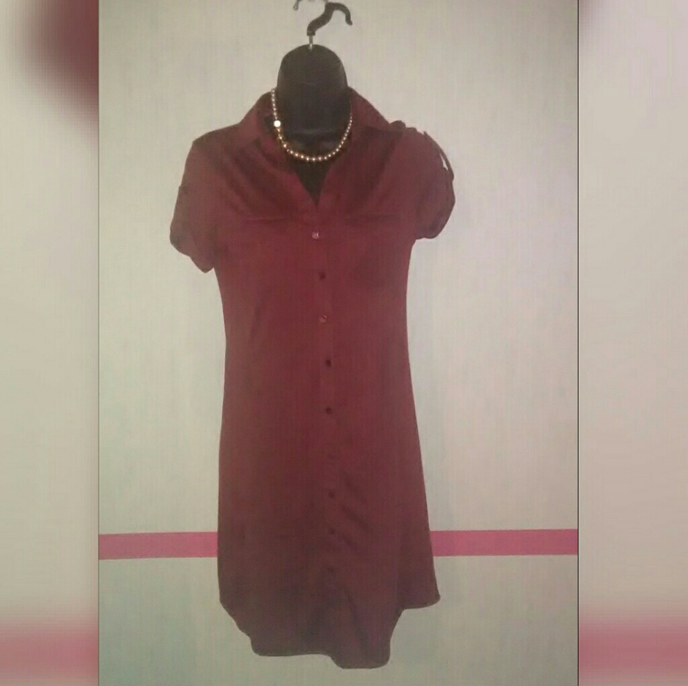 Pretty Burgundy Dress
