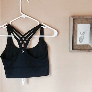 navy blue lululemon sports bra