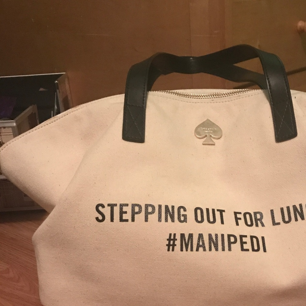 Kate Spade #ManiPedi tote