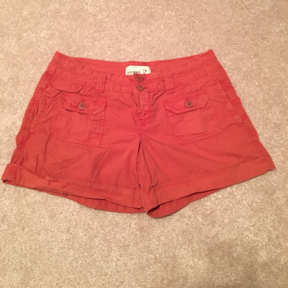Rust colored old navy shorts