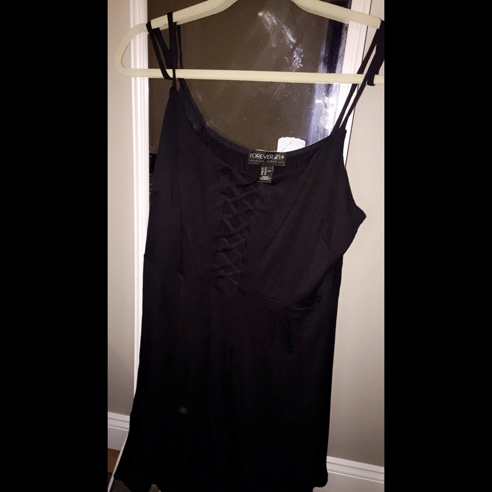 Black Criss-Cross Dress