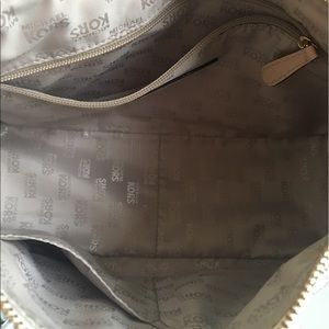 Authentic Michael Kors Jacquard white hobo