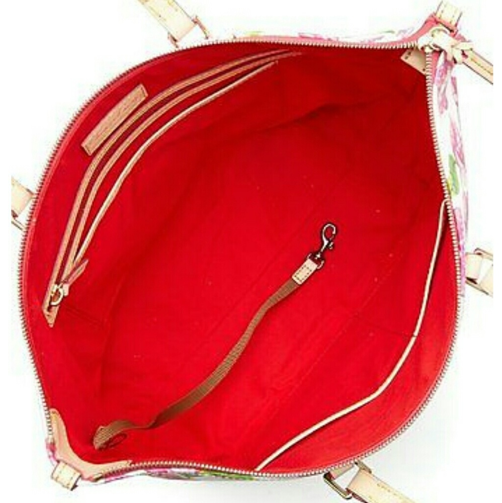 Sold😝Dooney & Bourke| Floral Zip Top Shopper - Picture 6 of 8