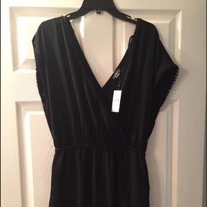 Loft black romper