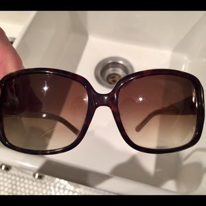 Kate Spade lulu Tortoise gold sunglasses.