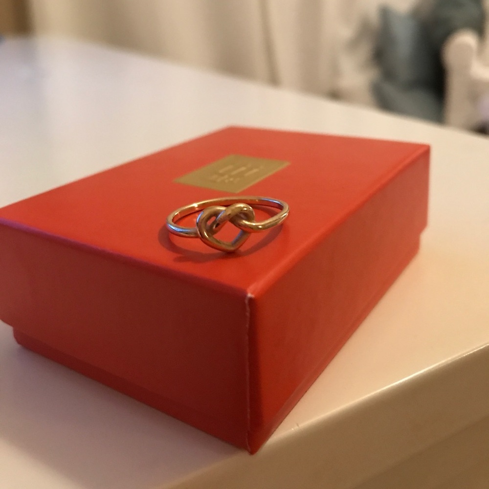 James Avery "Delicate Heart Knot Ring"