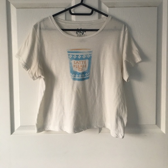 graphic white tee - Picture 1 of 3