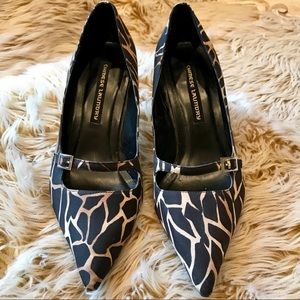 Escarpins Chinese Laundry Talons 5.5 Pouces Gris Cuir - Taille 9M - Occasion Bon état