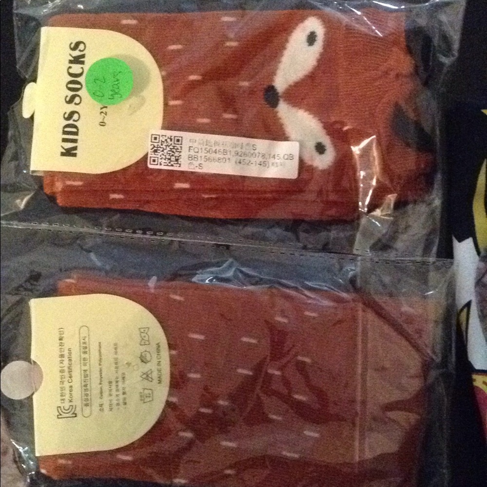 🔥 FINAL PRICE Knee High Fox Character Socks - Picture 6 of 6