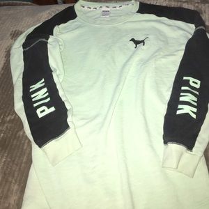 Pink over sized shirt