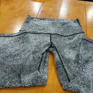 Lululemon wunder under crop size 8