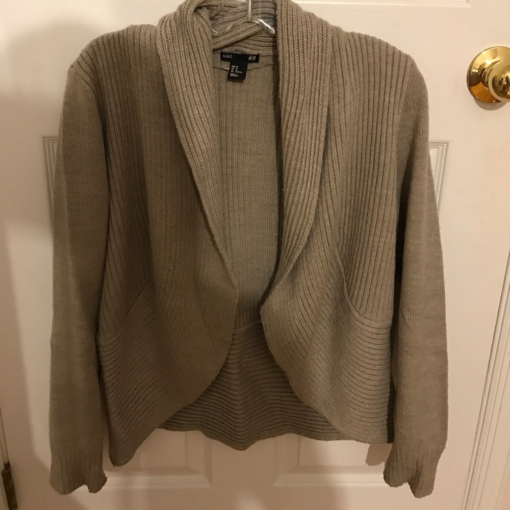 H&M Medium Tan Cardigan