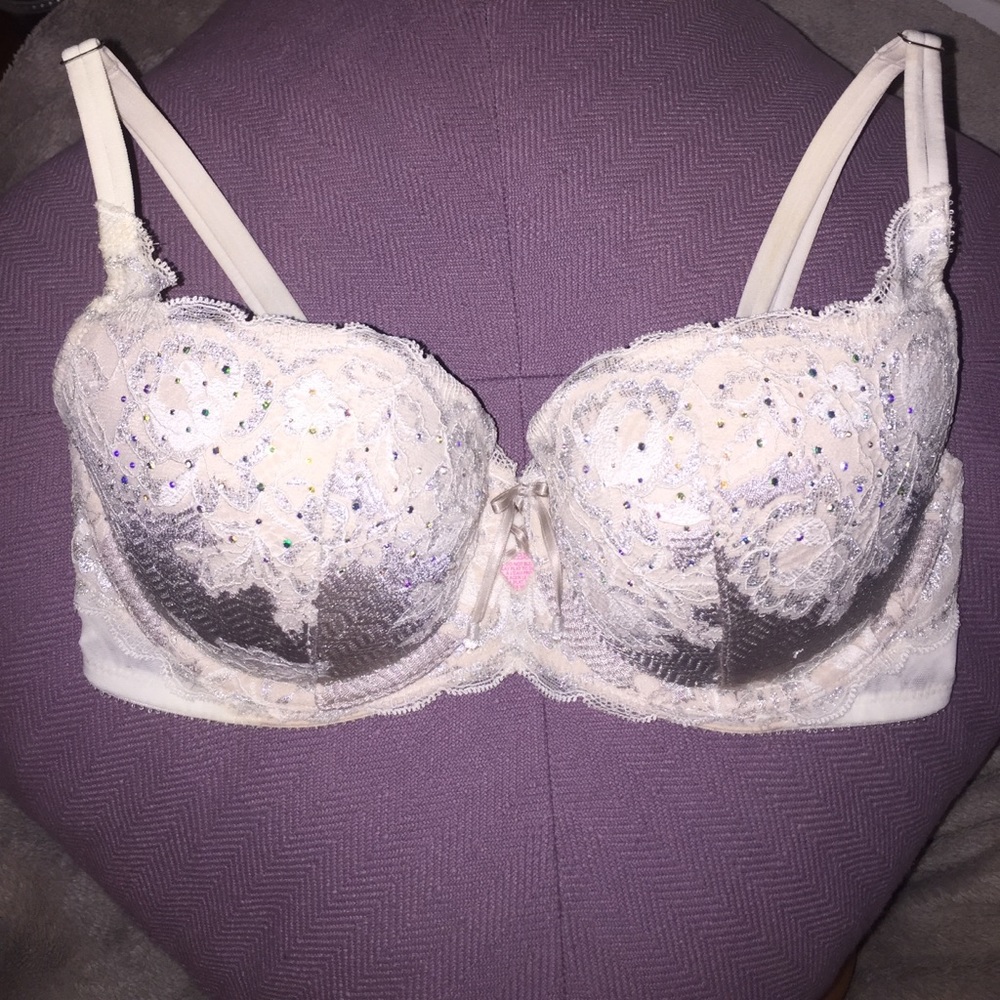 Rhinestone Balconet Bra.💎