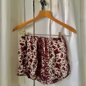 Brandy Melville Rose Flowy Shorts