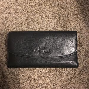 Coach black wallet