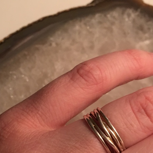 NWT Etc East 18K Gold Ring - Picture 4 of 5