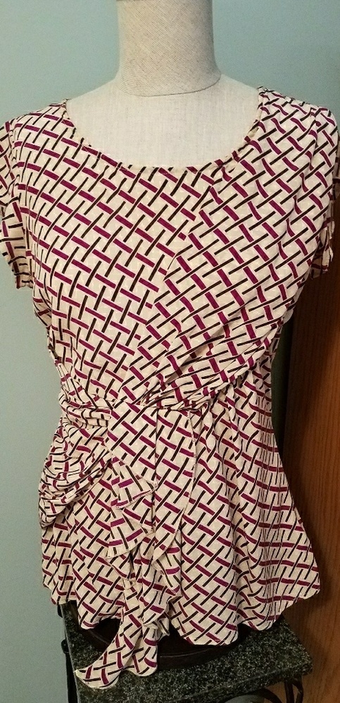 Anthropologie silk blouse
