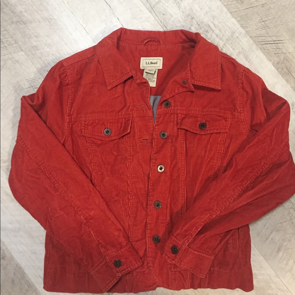 L.L. Bean corduroy Lined Jacket!