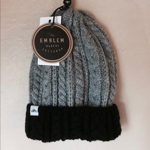 gray beanie