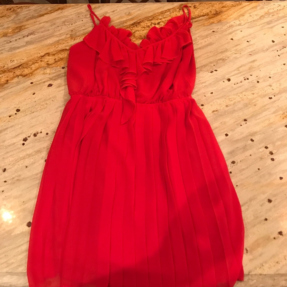 BCBG red dress