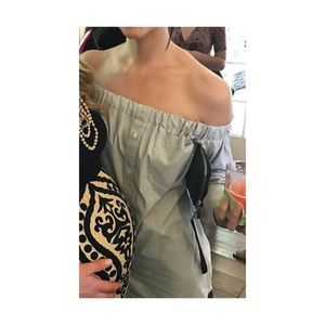 Bardot Style Boyfriend Button Up