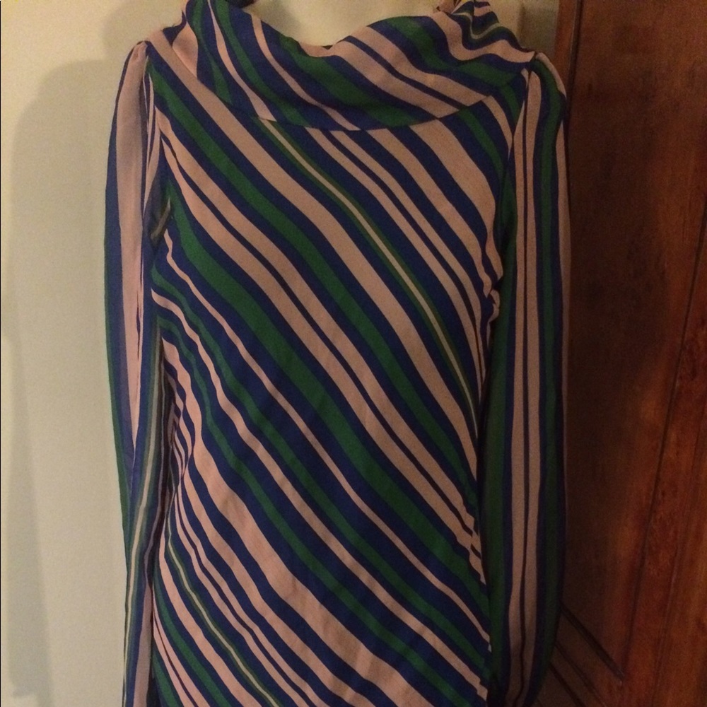 Freeway Striped Dress--Small
