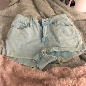 Pacsun blue corduroy shorts - size 5