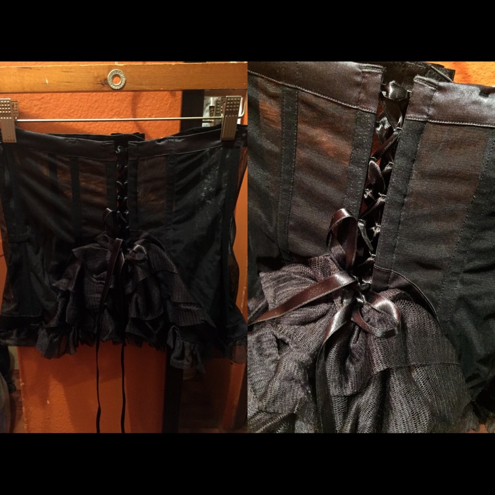 ✨NEW✨La Perla Ruffled Sheer Bottom! - Picture 4 of 5