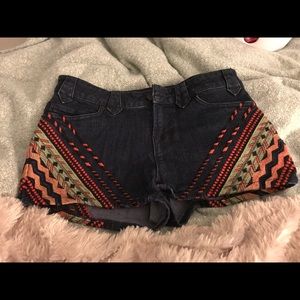 Urban outfitter patterned shorts