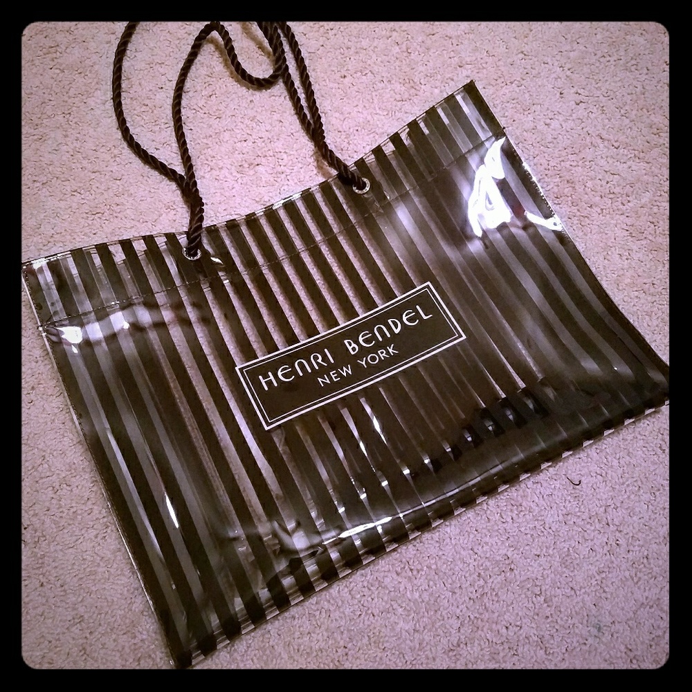 NWT Henri Bendel Striped Tote