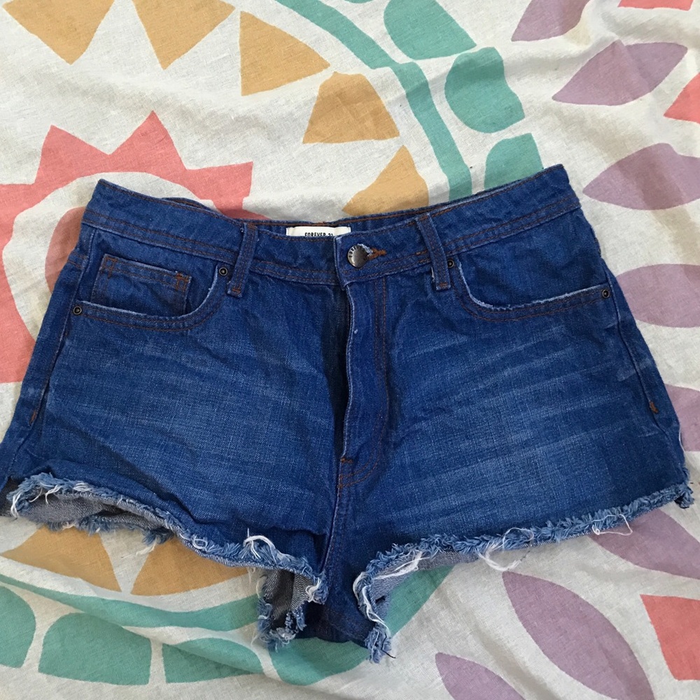 Blue Jean Shorts