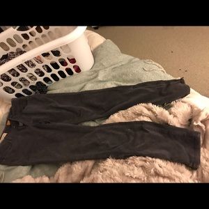 Anthropologie skinny corduroy pants