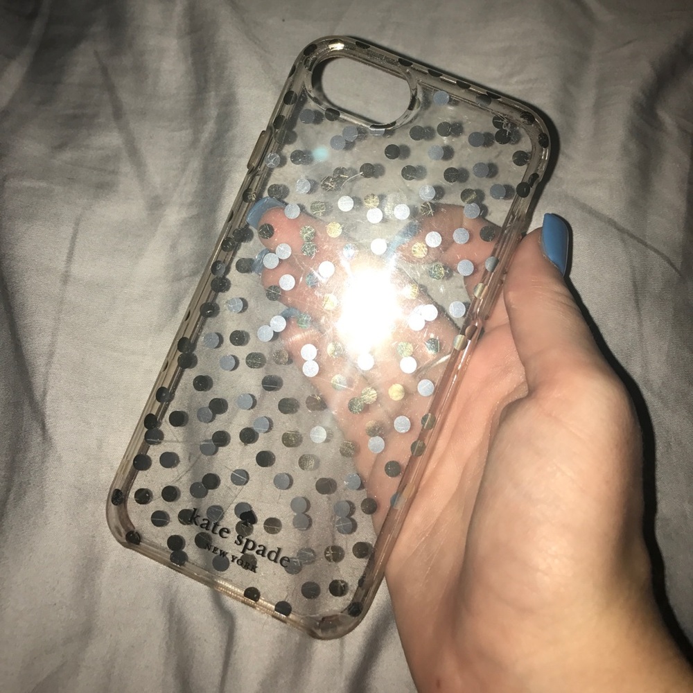 kate spade polka dot case