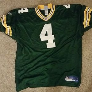 Brett farve football jersey
