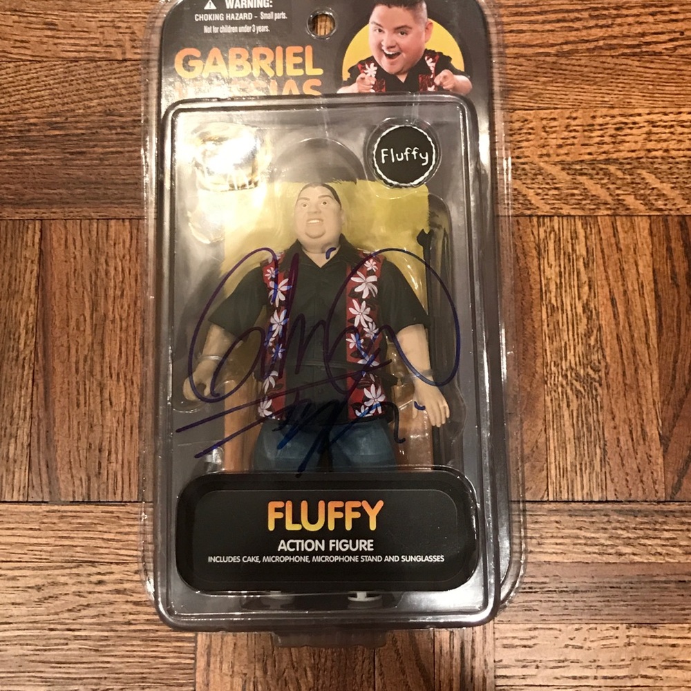 Gabriel Iglesias signed action figure