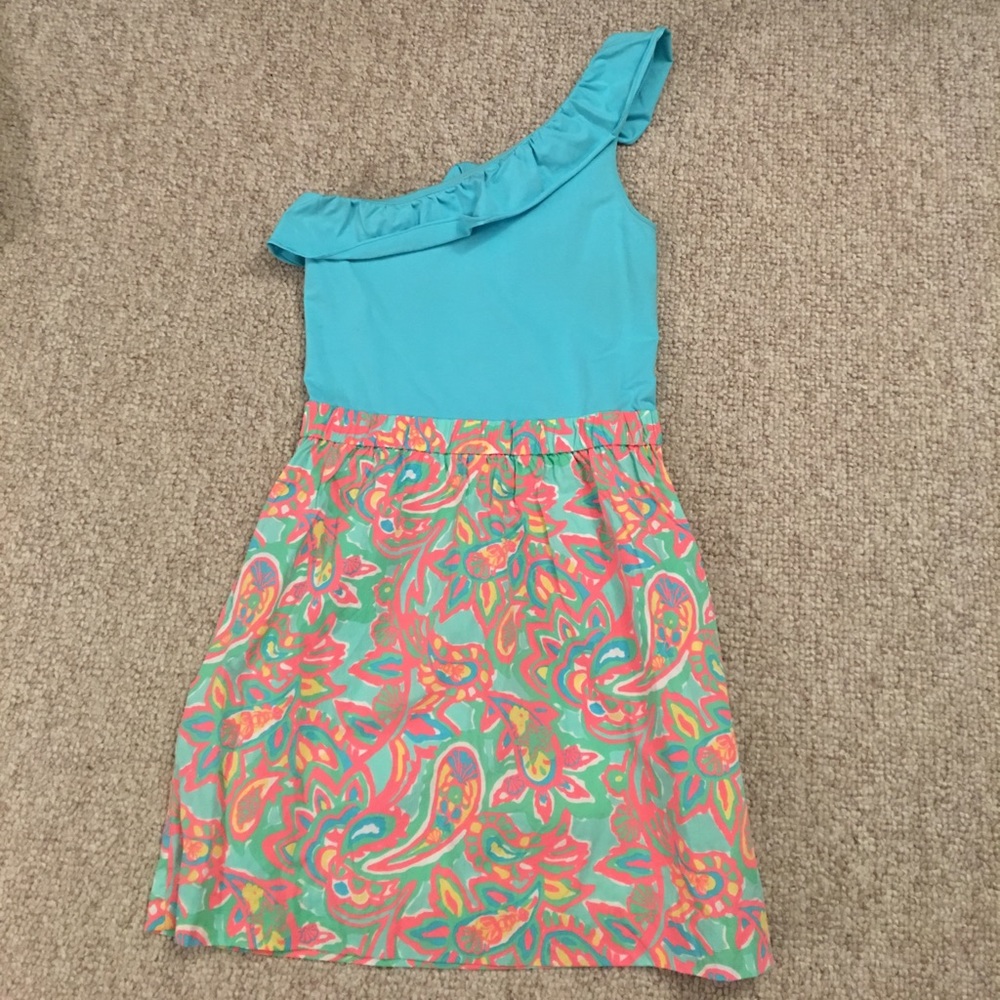 One Shoulder Lilly Pulitzer Dress