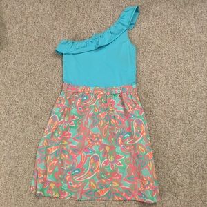 One Shoulder Lilly Pulitzer Dress