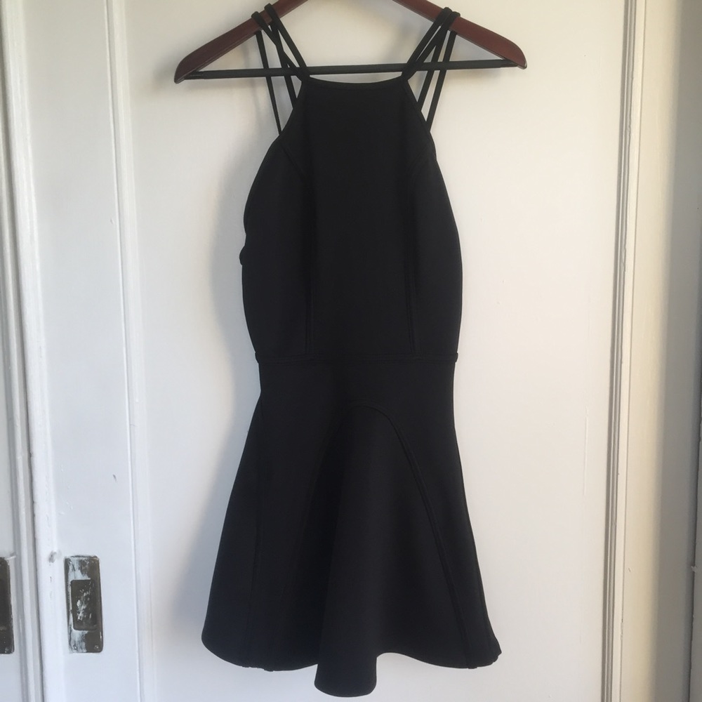 Nasty Gal Little Black Dress with Full Skirt