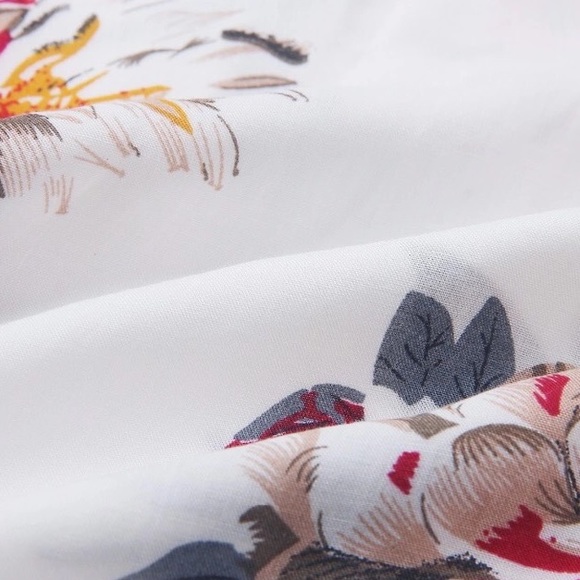 ✨Off The Shoulder Floral Chiffon Flared Top✨ - Picture 5 of 5