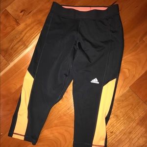 Adidas workout crop leggings